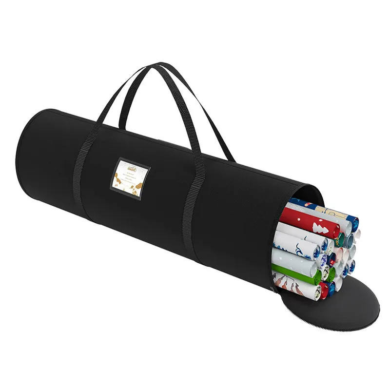 Cylinder 600D Heavy Duty Wrapping Storage Bag For Christmas Wrapping Paper Tidy Bag With 2 Carry Handles Gift Wrap Bag
Cylinder 600D Heavy Duty Wrapping Storage Bag For Christmas Wrapping Paper Tidy Bag With 2 Carry Handles Gift Wrap Bag