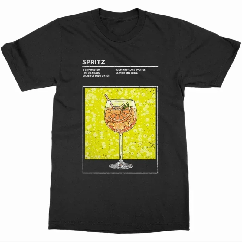 Mixed Drink Cocktail Aperooll Spritz T-Shirt Happy Hour Alcohol Bartender Summer Cotton Short Sleeve O-Neck Mens T Shirt
Mixed Drink Cocktail Aperooll Spritz T-Shirt Happy Hour Alcohol Bartender Summer Cotton Short Sleeve O-Neck Mens T Shirt
