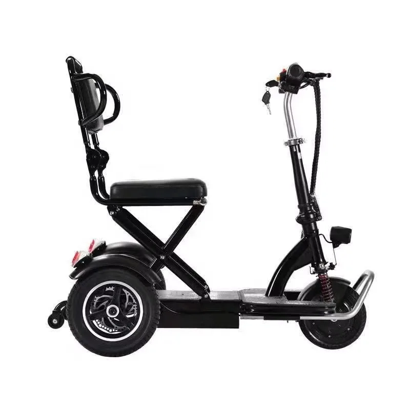 2024 Acid/ Lithium Battery Option Folding Electric Tricycle for Elderly Handicap Outdoor Traveling Scooters
2024 Acid/ Lithium Battery Option Folding Electric Tricycle for Elderly Handicap Outdoor Traveling Scooters