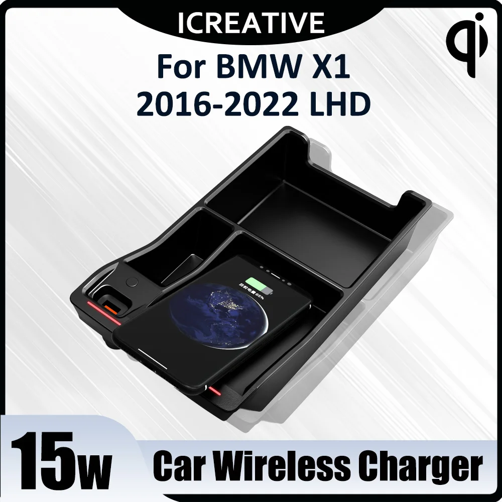 Car Wireless Charger Mobile Fast Charging Charger Board Storage Box for BMW X1 2016 2017 2018 2019 2020 2021 Cars Accessories
Car Wireless Charger Mobile Fast Charging Charger Board Storage Box for BMW X1 2016 2017 2018 2019 2020 2021 Cars Accessories