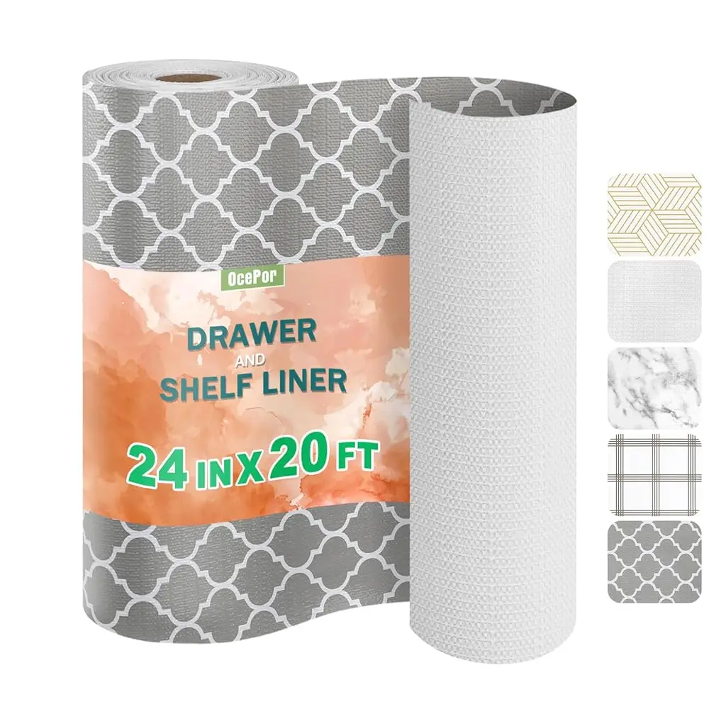 Non-Adhesive Drawer And Shelf Liner 24In X 20Ft,Non Slip Cabinet And Cupboard Liner, Kitchen Cabinet Liners For Shelves,
Non-Adhesive Drawer And Shelf Liner 24In X 20Ft,Non Slip Cabinet And Cupboard Liner, Kitchen Cabinet Liners For Shelves,