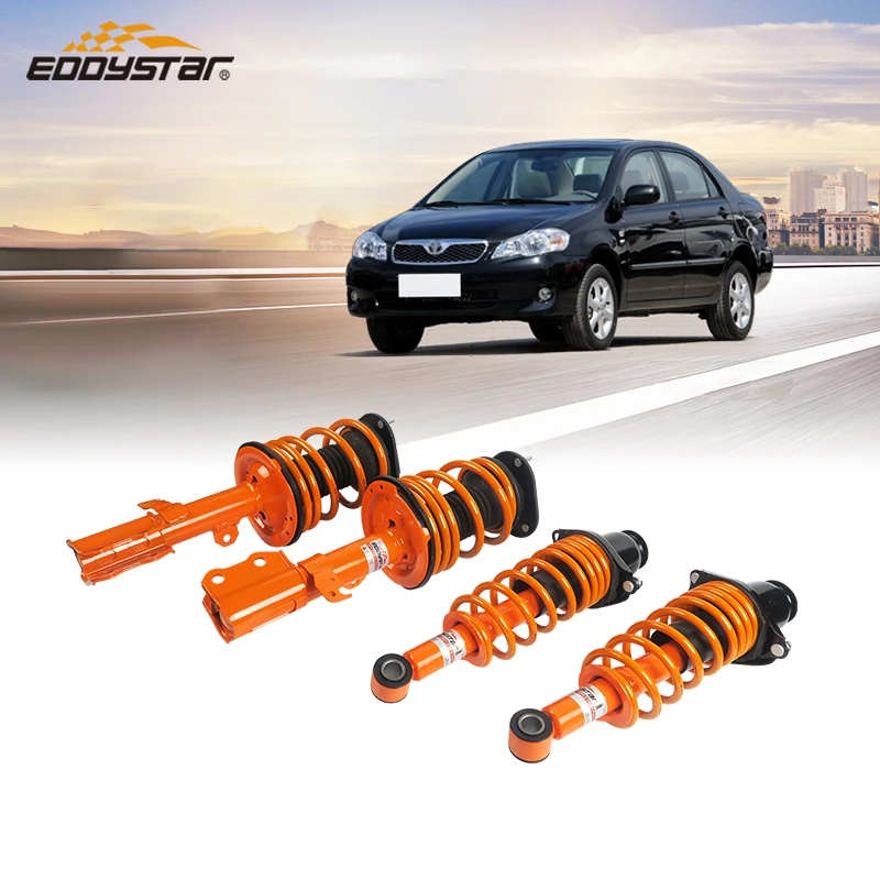 EDDY Custom Made Manufacturer Supply Car Shock Absorbers Coilover Suspension for Toyota Corolla
EDDY Custom Made Manufacturer Supply Car Shock Absorbers Coilover Suspension for Toyota Corolla
