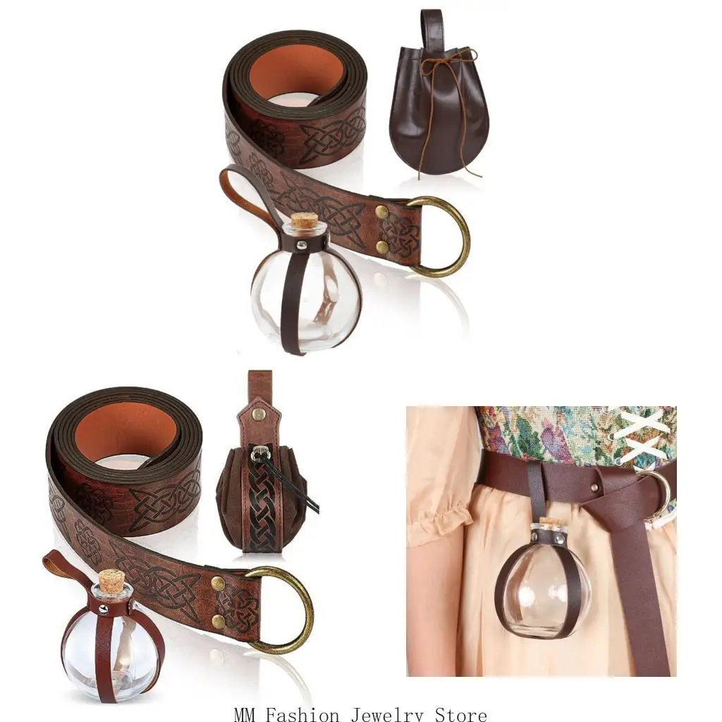 Role Playing Props Bottle With LARP Gear Decorative Bottle And PU Leather Straps D0UB
Role Playing Props Bottle With LARP Gear Decorative Bottle And PU Leather Straps D0UB