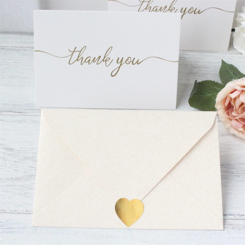 50 Thank You Cards with Envelopes & Stickers, 4 x 6 in. Cards Perfect for Business, Graduation, Baby Shower & Wedding
50 Thank You Cards with Envelopes & Stickers, 4 x 6 in. Cards Perfect for Business, Graduation, Baby Shower & Wedding