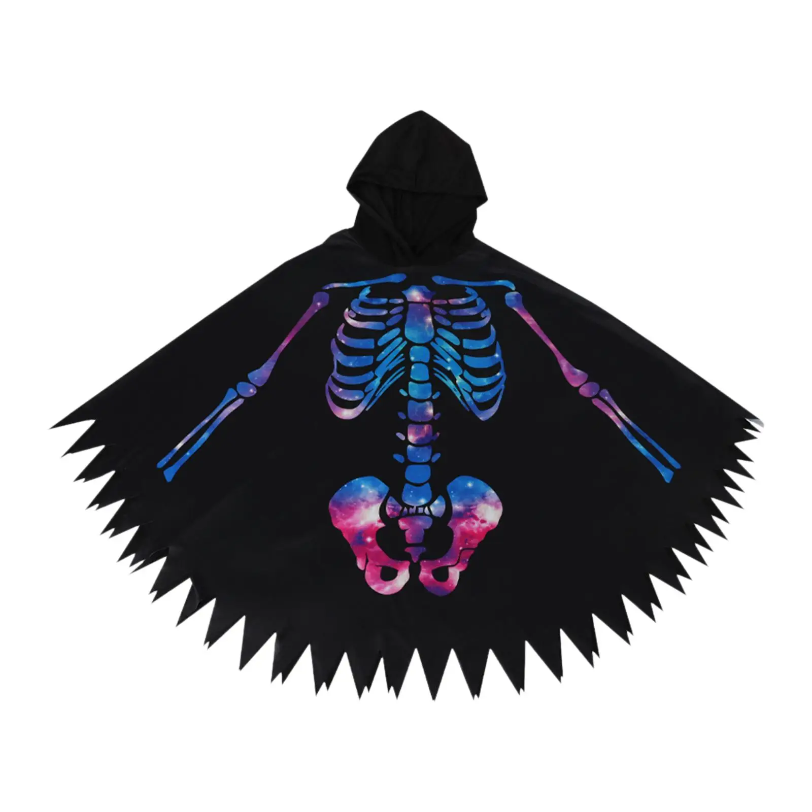 Skull Cape Halloween Costume, Skeleton Horror Robe Cosplay Accessories Costume for Birthday Family and Friends Party
Skull Cape Halloween Costume, Skeleton Horror Robe Cosplay Accessories Costume for Birthday Family and Friends Party