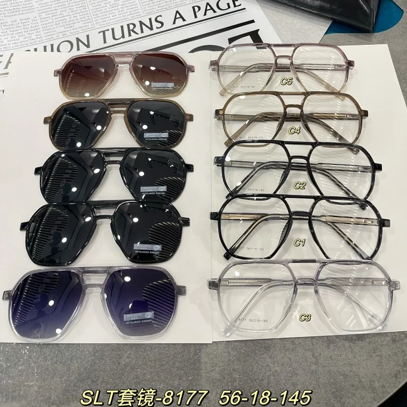 Fashion Polarized Sunglasses Men Women Magnetic Clip On Glasses Alloy Optical Prescription Eyeglass Frames Magnet Clips Retro
Fashion Polarized Sunglasses Men Women Magnetic Clip On Glasses Alloy Optical Prescription Eyeglass Frames Magnet Clips Retro