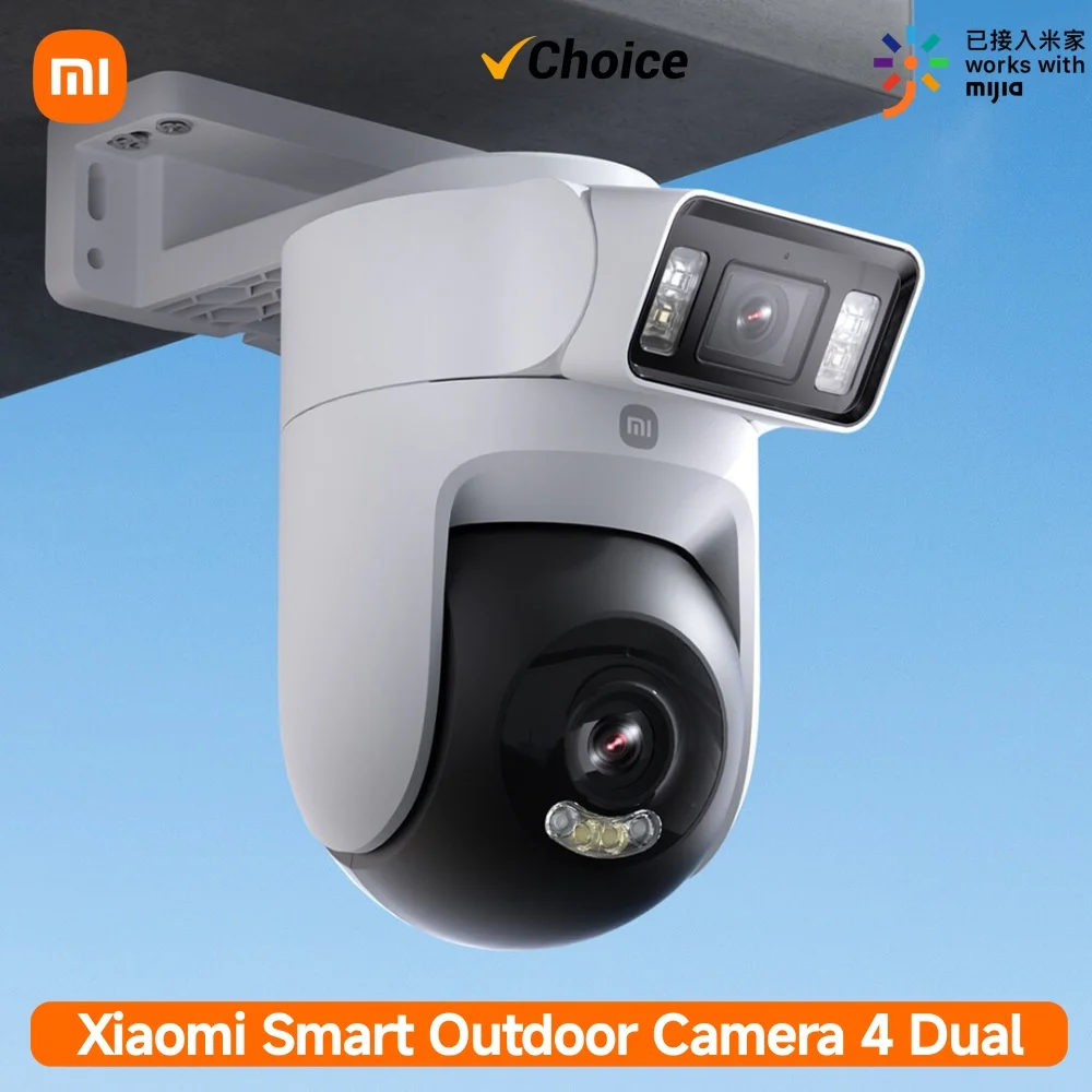 New 2025 Xiaomi Outdoor Camera 4 Dual Lens 5MP 3K HD Dual View Monitoring Panoramic Closeup Tracking IP66 Weatherproof AntiTheft
New 2025 Xiaomi Outdoor Camera 4 Dual Lens 5MP 3K HD Dual View Monitoring Panoramic Closeup Tracking IP66 Weatherproof AntiTheft