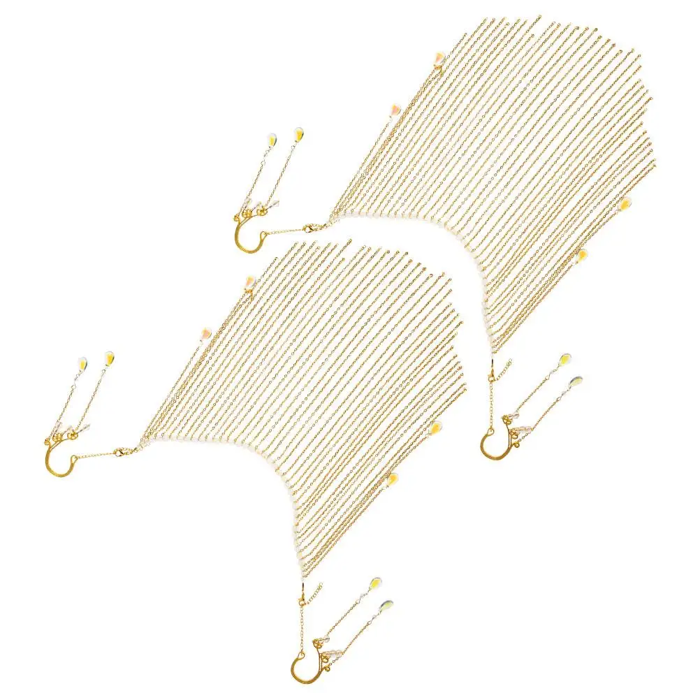 2PCS Ancient Style Tassel Veil Masks Women Costume Chain Belly Dancer Metal Face Cover Half Mask Cosplay Festive Earring
2PCS Ancient Style Tassel Veil Masks Women Costume Chain Belly Dancer Metal Face Cover Half Mask Cosplay Festive Earring