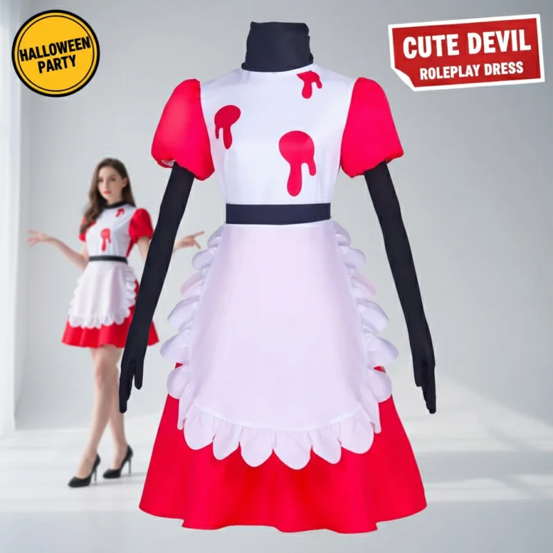 ☆YunCos Anime Niffty Cosplay Costume Suit Cute Devil Roleplay Hotel Halloween Party Women Dress☆
☆YunCos Anime Niffty Cosplay Costume Suit Cute Devil Roleplay Hotel Halloween Party Women Dress☆