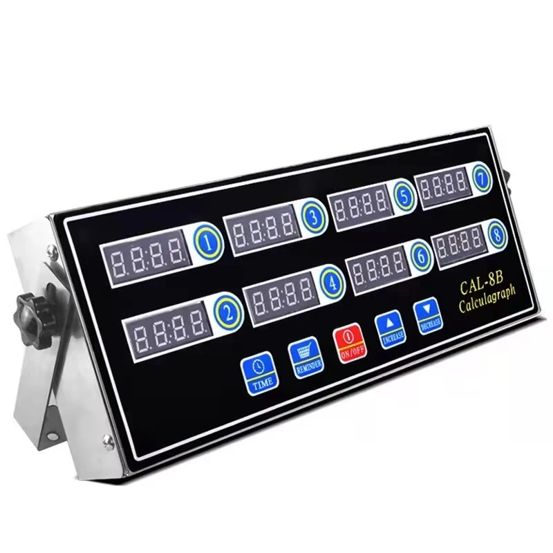 Commercial kitchen timer 110v/220v 8-channel automatic 8-stage timing reminder
Commercial kitchen timer 110v/220v 8-channel automatic 8-stage timing reminder