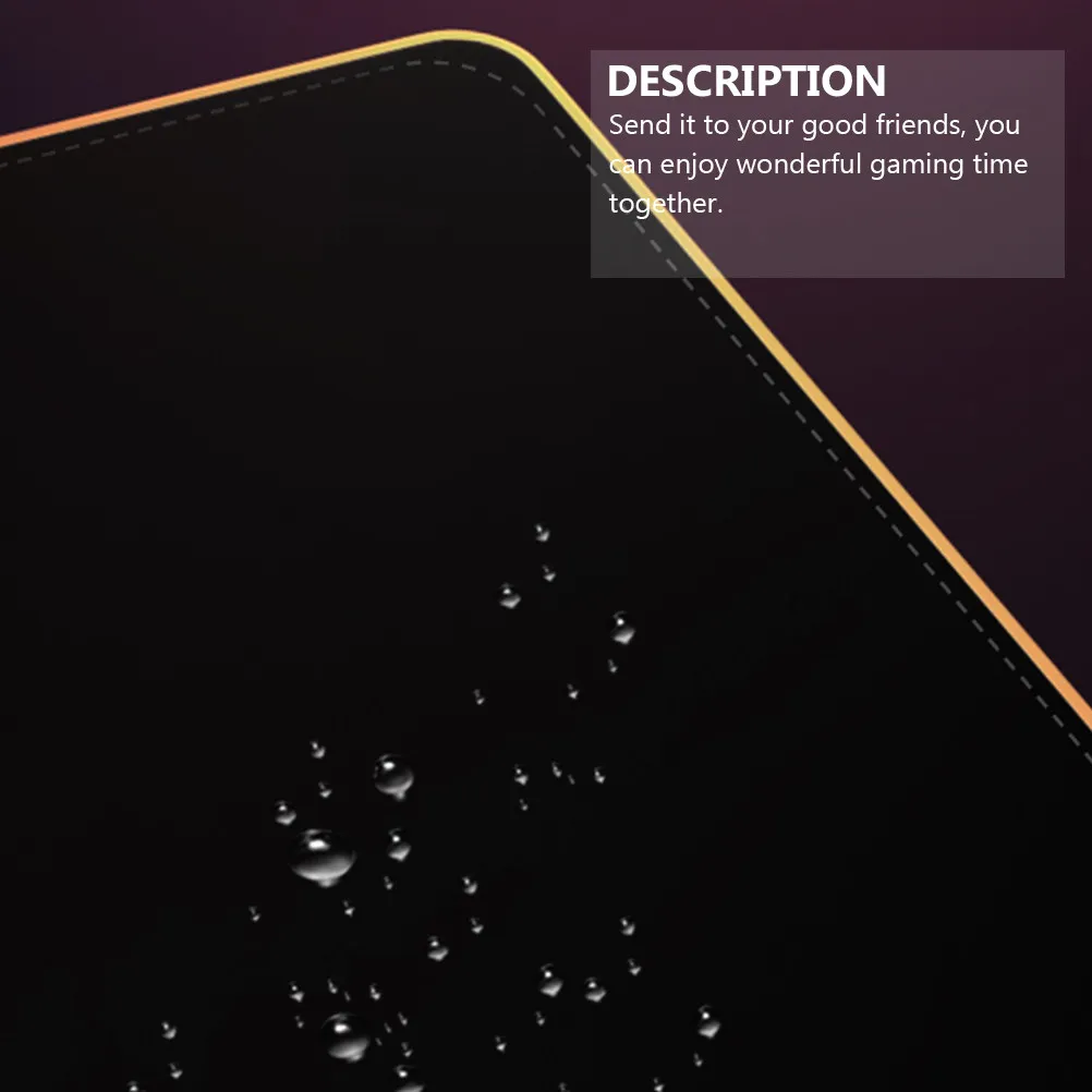 Gaming Mouse Pad Glowing Rgb with 14 Light Effects Memory Function Waterproof Anti Slip Rubber Back Woven Cloth Surface for Pc
Gaming Mouse Pad Glowing Rgb with 14 Light Effects Memory Function Waterproof Anti Slip Rubber Back Woven Cloth Surface for Pc