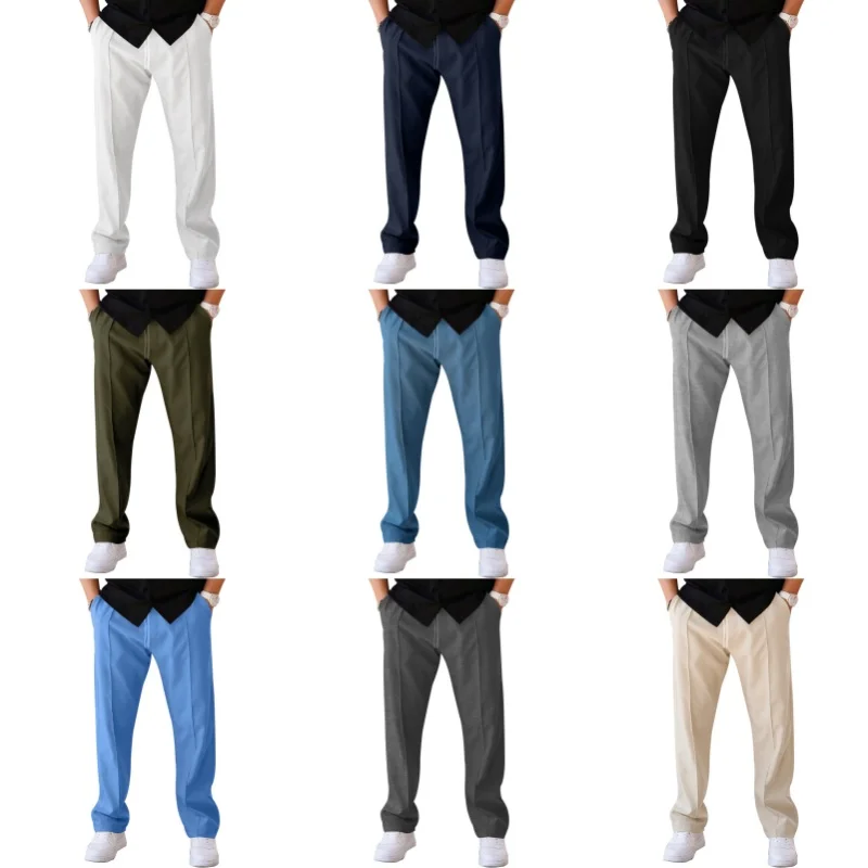 2026 New Men's Loose-Fit Straight-Leg Casual Trousers American Style Oversize Long Pants Spring Summer Sportswear
2026 New Men's Loose-Fit Straight-Leg Casual Trousers American Style Oversize Long Pants Spring Summer Sportswear