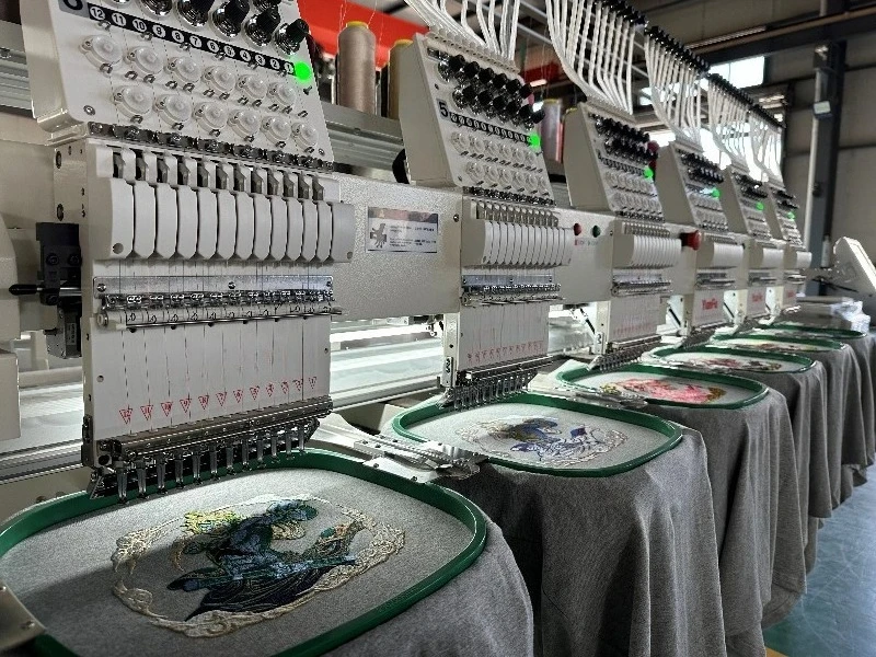 6-Head Computerized 1200 RPM Embroidery Machine With Bearing Core For Efficient Embroidery Work On Shirts And Retail Use
6-Head Computerized 1200 RPM Embroidery Machine With Bearing Core For Efficient Embroidery Work On Shirts And Retail Use