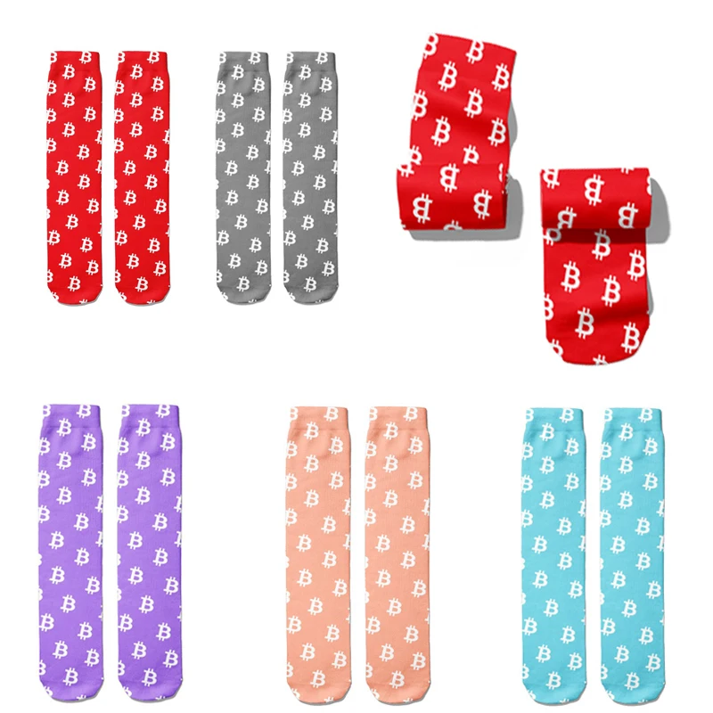 Trend Fashion Printed Bitcoin Middle Tube Women Socks Classical Comfortable Breathable Cotton Long Socks Preppy Socks Unisex
Trend Fashion Printed Bitcoin Middle Tube Women Socks Classical Comfortable Breathable Cotton Long Socks Preppy Socks Unisex