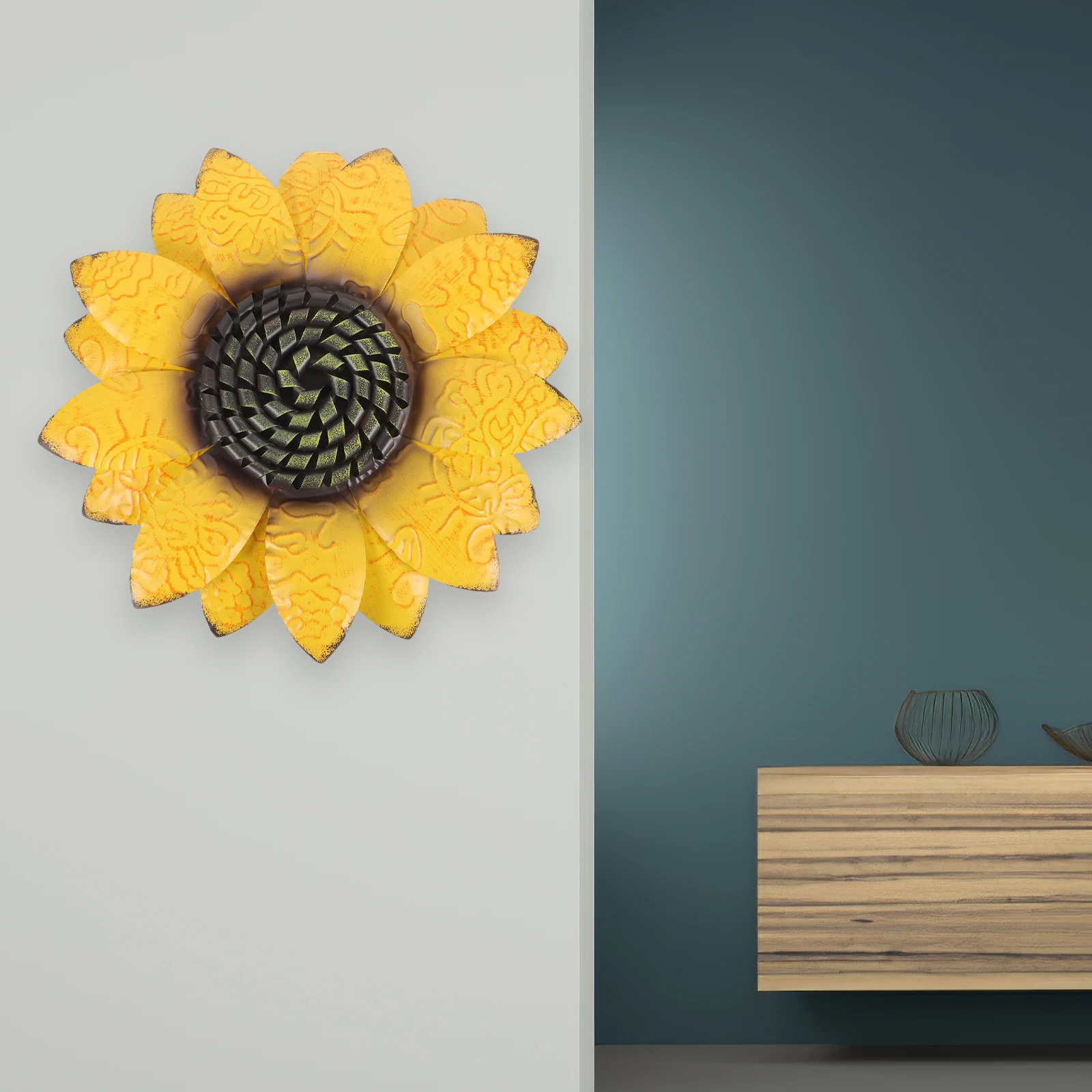 Sunflower Wall Decor Metal Hanging Decoration for Living Room Bedroom Garden 3D Craft Yellow Flowers Home Party DIY
Sunflower Wall Decor Metal Hanging Decoration for Living Room Bedroom Garden 3D Craft Yellow Flowers Home Party DIY