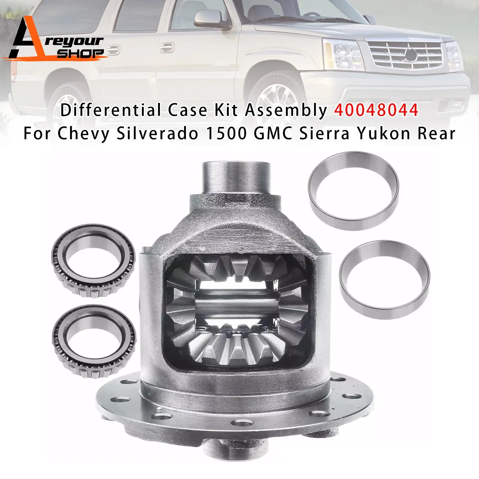 Комплект корпуса дифференциала в сборе 40048044 для Chevy Silverado 1500 GMC
Комплект корпуса дифференциала в сборе 40048044 для Chevy Silverado 1500 GMC