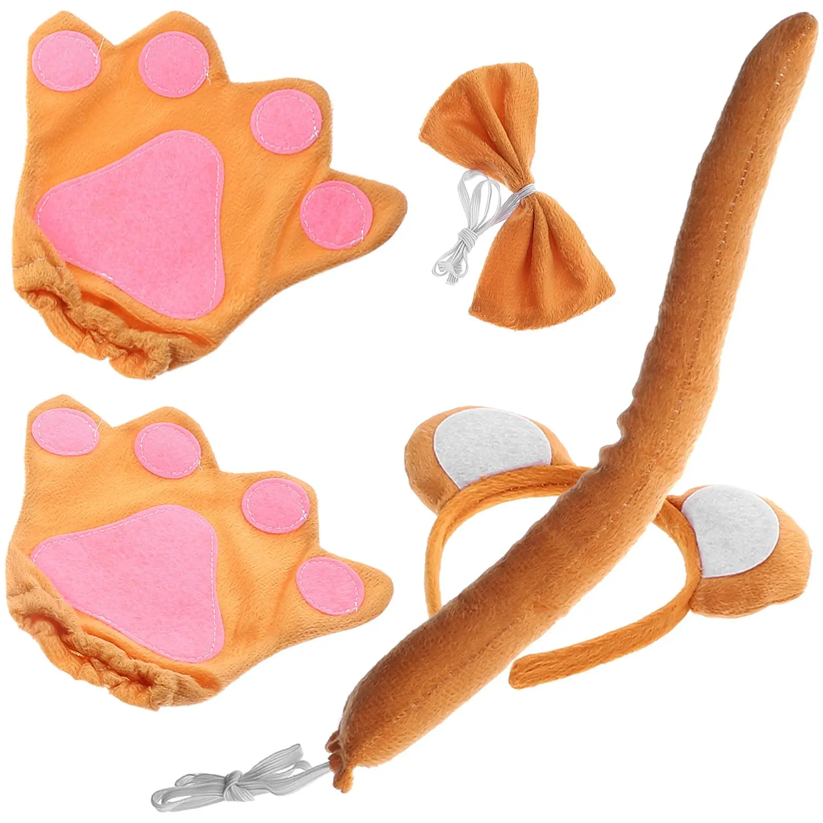 Monkey Headdress 3Pcs Kids Costume PP Cotton Monkey Ears Tail Bowtie Gloves Set For Children Performance Halloween Cosplay Baby
Monkey Headdress 3Pcs Kids Costume PP Cotton Monkey Ears Tail Bowtie Gloves Set For Children Performance Halloween Cosplay Baby