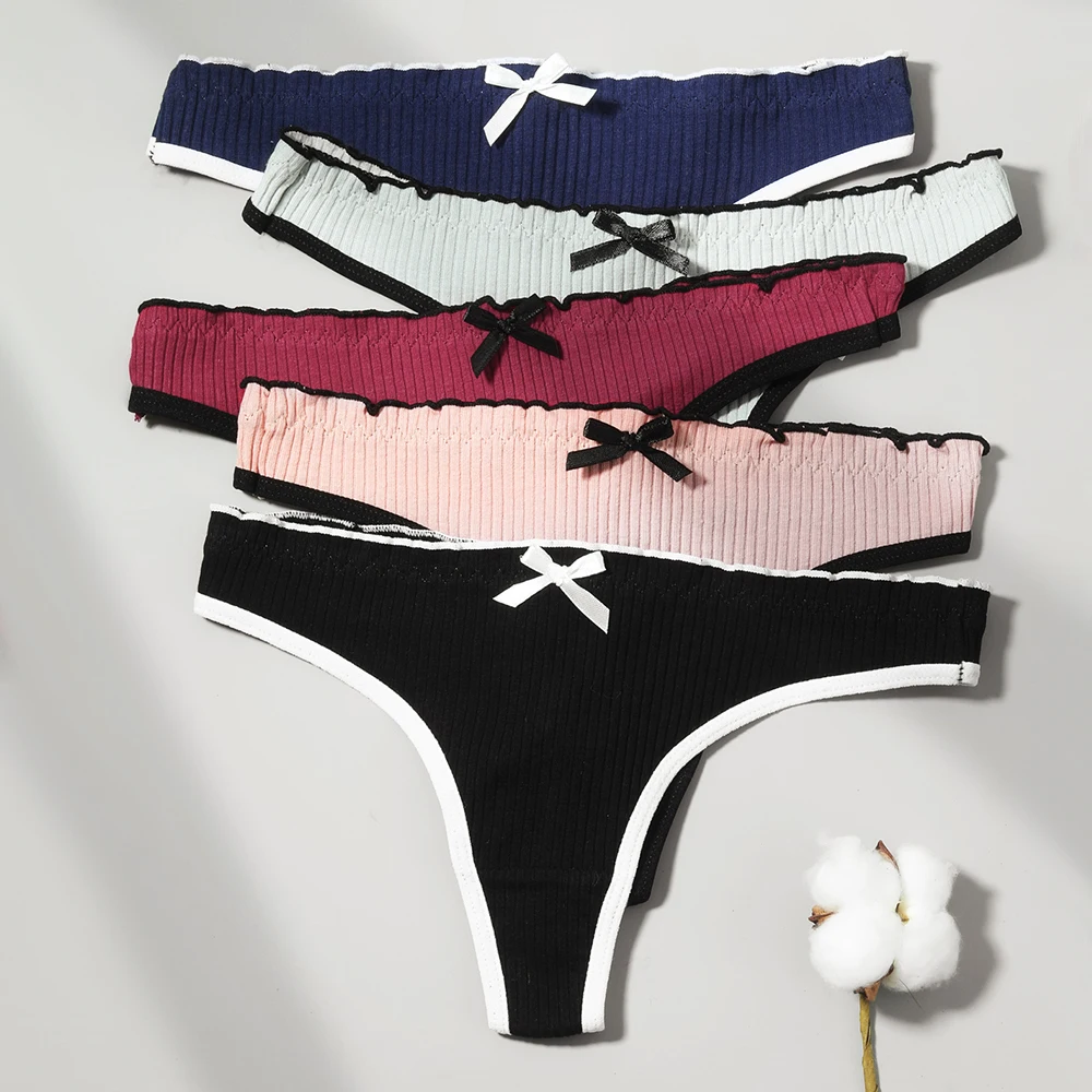 3PCS Women's Cotton Panties Set Bow Lace Briefs Underwear Comfortable Panty for Female Sexy Low-Rise Intimates Lingerie
3PCS Women's Cotton Panties Set Bow Lace Briefs Underwear Comfortable Panty for Female Sexy Low-Rise Intimates Lingerie
