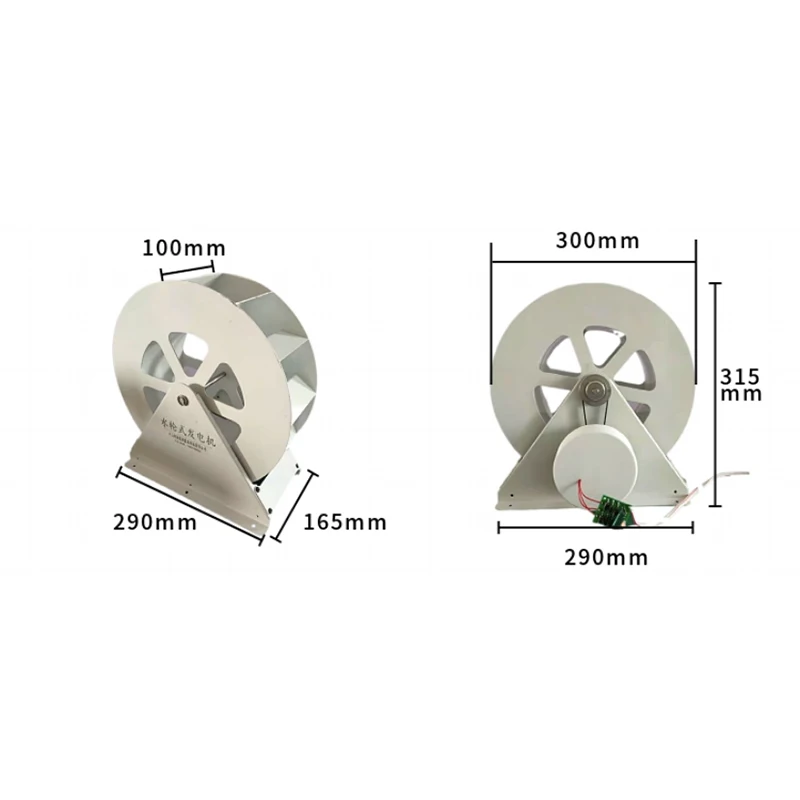 Factory Price 50W/100W Low-Speed Power Supply For Water Turbine Generator Landscape Decoration Rockery Outdoor Wind Turbine
Factory Price 50W/100W Low-Speed Power Supply For Water Turbine Generator Landscape Decoration Rockery Outdoor Wind Turbine