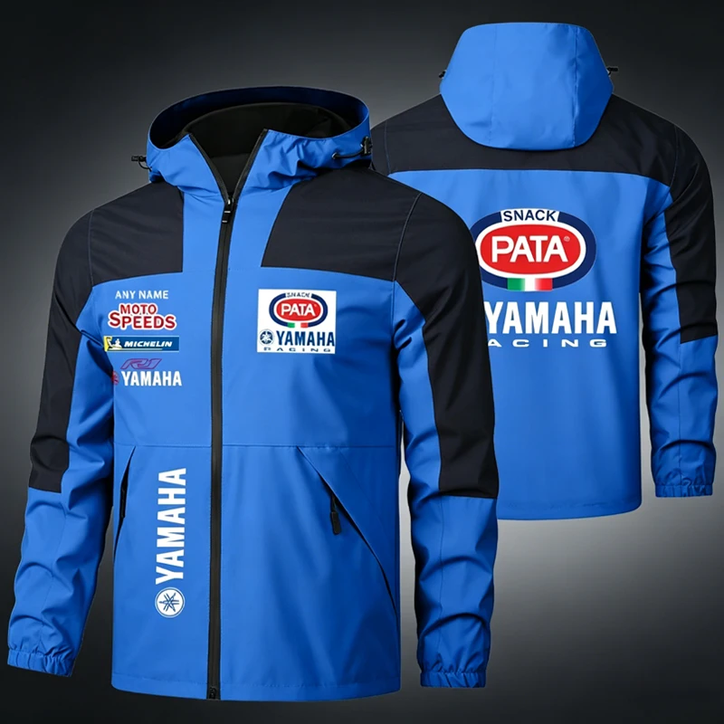Yamaha Men's Racing Jacket, Spring-Autumn Lightweight Windproof and Waterproof Coat, Outdoor Sports and Casual Hooded Jacket
Yamaha Men's Racing Jacket, Spring-Autumn Lightweight Windproof and Waterproof Coat, Outdoor Sports and Casual Hooded Jacket