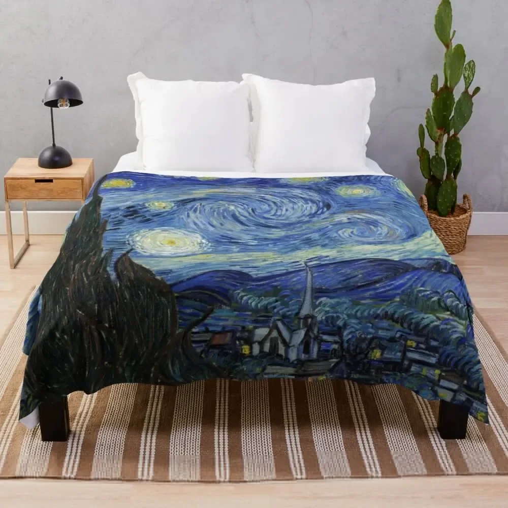 Starry Night - Vincent Van Gogh Throw Blanket Luxury Throw Soft Beds Plaid Blankets
Starry Night - Vincent Van Gogh Throw Blanket Luxury Throw Soft Beds Plaid Blankets