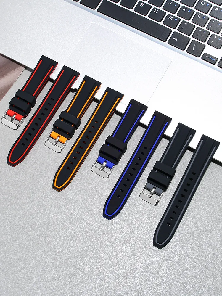 Waterproof silicone watch strap suitable for Longines Omega diving strap, sporty Mido rubber bracelet for men and women
Waterproof silicone watch strap suitable for Longines Omega diving strap, sporty Mido rubber bracelet for men and women