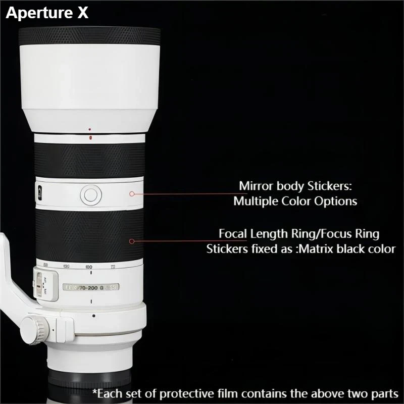 For Sony FE 70-200mm F4 G Lens Sticker Anti-Scratch Coat Wrap Protective Film Body Protector Decal Skin FE4\70200G
For Sony FE 70-200mm F4 G Lens Sticker Anti-Scratch Coat Wrap Protective Film Body Protector Decal Skin FE4\70200G