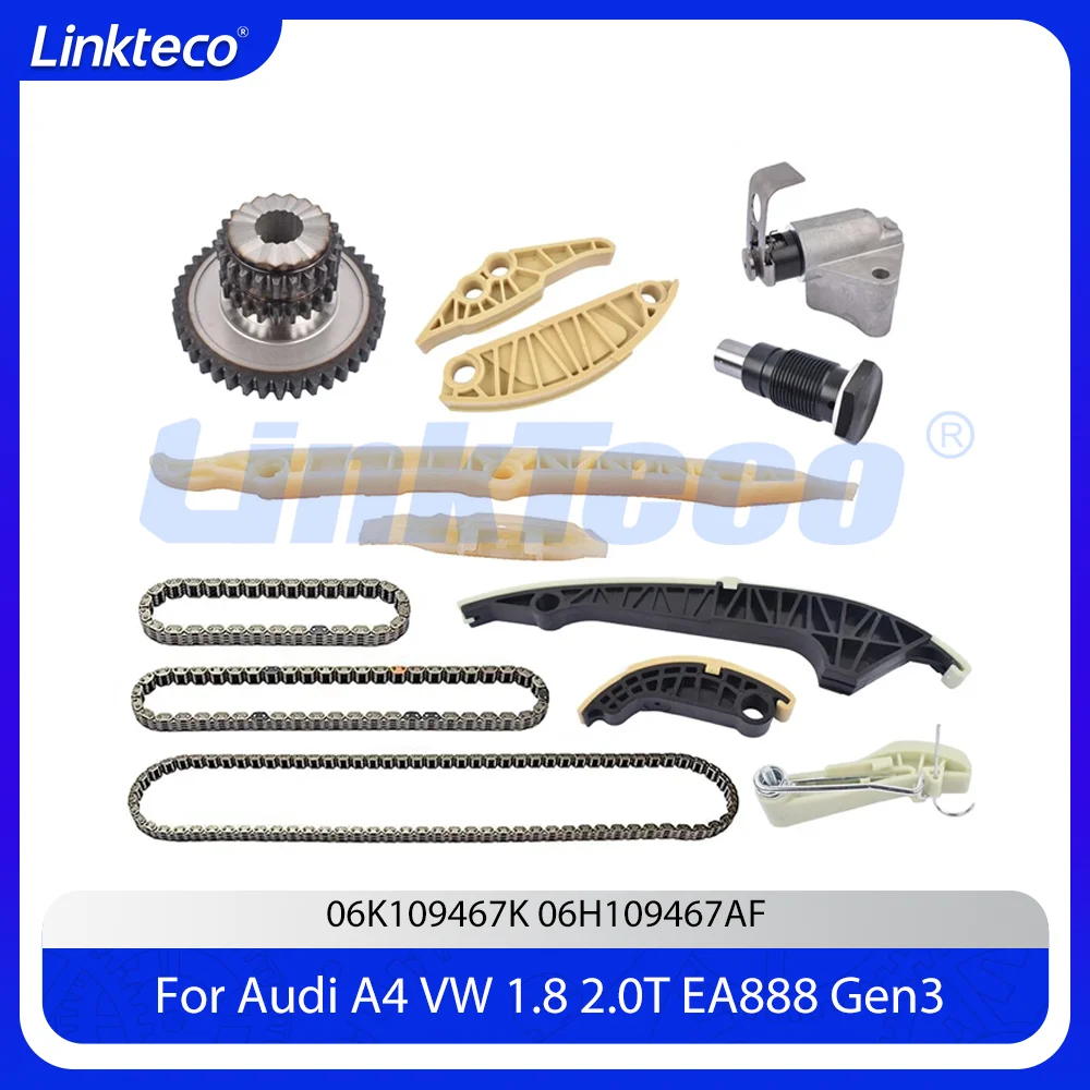 Комплект цепи ГРМ Gen3 для двигателей 1.8 2.0 T EA888 8P7 8J9, подходит для Audi A3 A4 A5 A6 A7, VW Jetta Passat Golf Polo 2014-2018
Комплект цепи ГРМ Gen3 для двигателей 1.8 2.0 T EA888 8P7 8J9, подходит для Audi A3 A4 A5 A6 A7, VW Jetta Passat Golf Polo 2014-2018