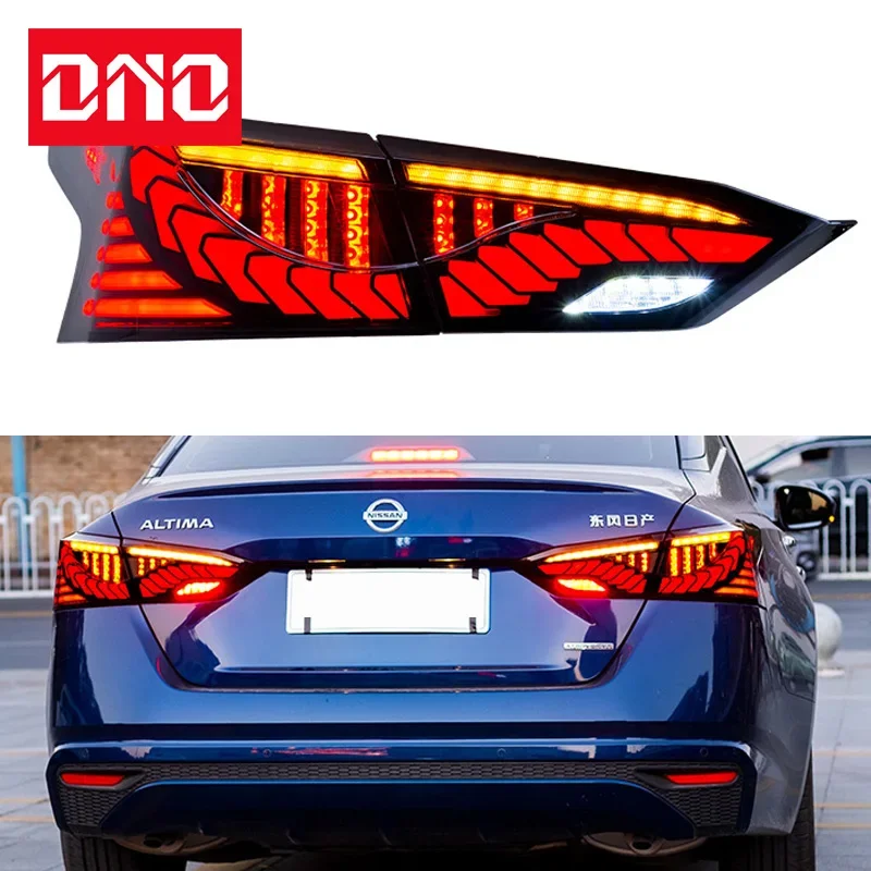 Автомобильные задние фонари для Nissan Altima Teana 2019 2020 2021, задние ходовые огни, тормозной сигнал заднего хода, поворотный сигнал, водонепроницаемые автомобильные аксессуары
Автомобильные задние фонари для Nissan Altima Teana 2019 2020 2021, задние ходовые огни, тормозной сигнал заднего хода, поворотный сигнал, водонепроницаемые автомобильные аксессуары