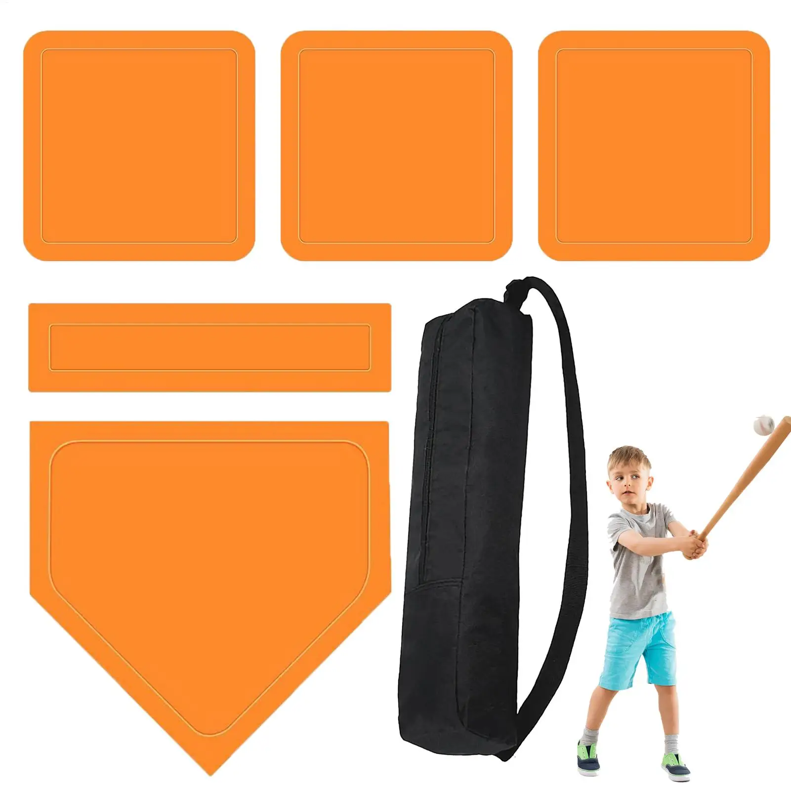 Kickball Bases 5 Pieces Waterproof Field Bases For Kickball Practice Practice Training Equipment With Pitching Home Plate Sports
Kickball Bases 5 Pieces Waterproof Field Bases For Kickball Practice Practice Training Equipment With Pitching Home Plate Sports