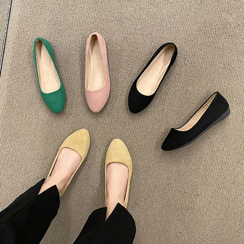 new Fashion coat Casual Solid color large light mouth women's suede comfortable flat Large Size Zapatos De Mujer shoes women's
new Fashion coat Casual Solid color large light mouth women's suede comfortable flat Large Size Zapatos De Mujer shoes women's