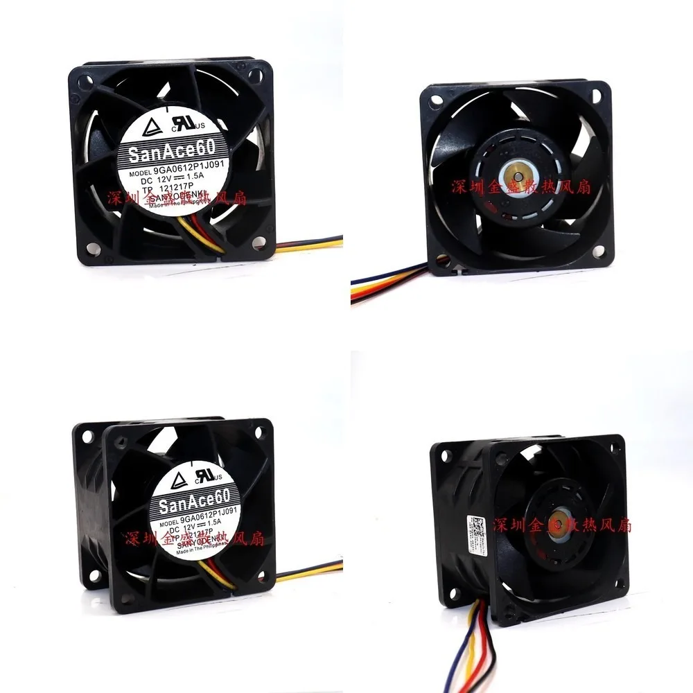 For Sanyo 9GA0612P1J091 DC12V 1.5A 6CM 4-Wire PWM Inverter Cooling Fan
For Sanyo 9GA0612P1J091 DC12V 1.5A 6CM 4-Wire PWM Inverter Cooling Fan