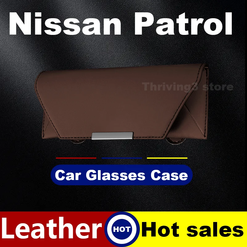Leather Car Glasses Case For Nissan Patrol Frontier PRO 2025 New Style Premium Auto Glasses Frame Nissan Patrol Accessories
Leather Car Glasses Case For Nissan Patrol Frontier PRO 2025 New Style Premium Auto Glasses Frame Nissan Patrol Accessories