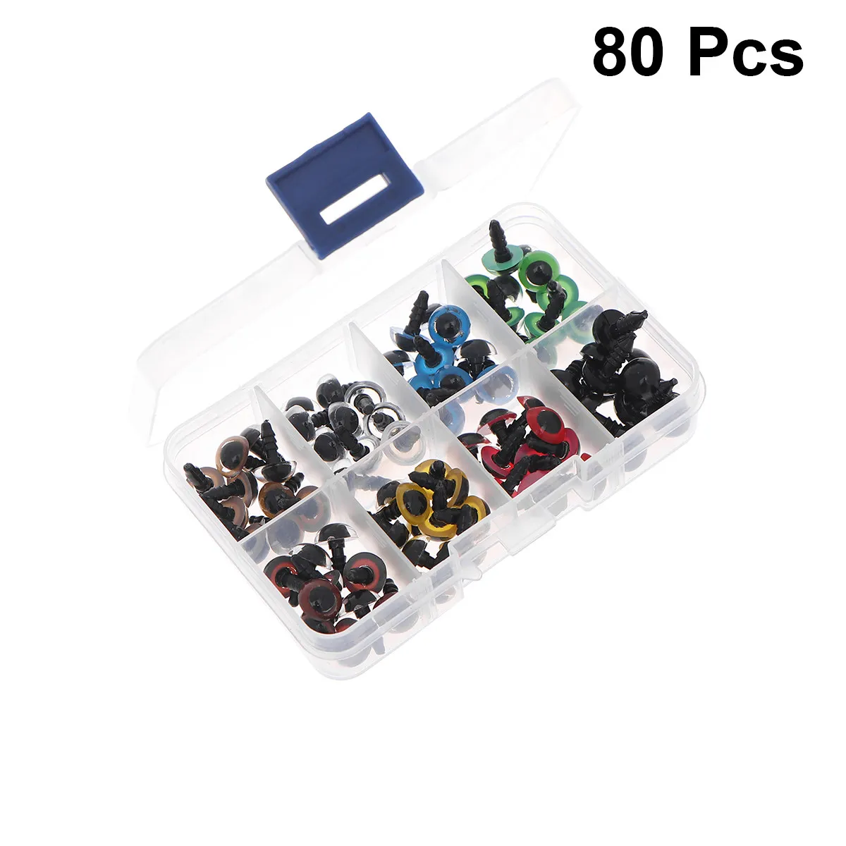 80Pcs Plastic Eyes for Handicrafts 8 Colors Each 10mm Enhance Beauty of Your Handiwork with These Eyes Toy Plastic Eye
80Pcs Plastic Eyes for Handicrafts 8 Colors Each 10mm Enhance Beauty of Your Handiwork with These Eyes Toy Plastic Eye
