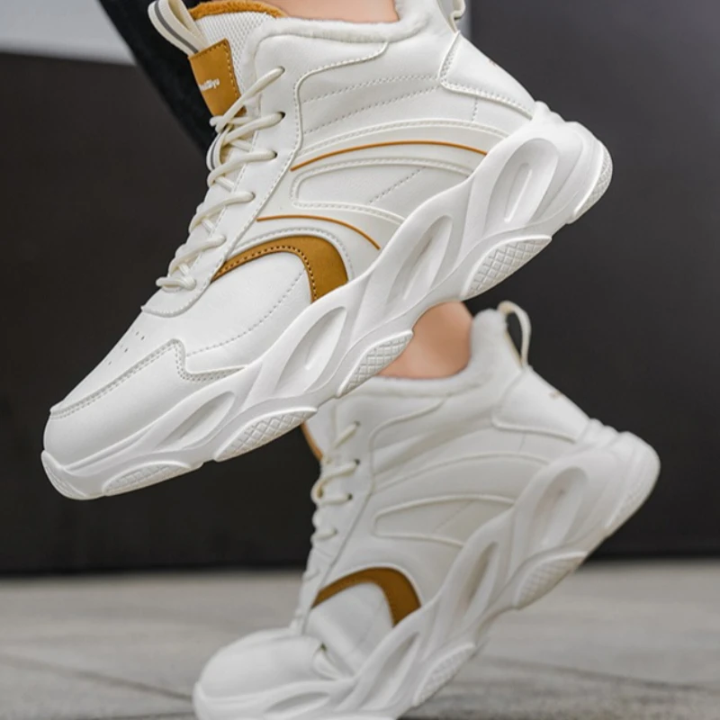 Men's Sports Shoes Mid-top Flat Anti-slip Wear-resistant High-quality Spring and Autumn Lace-up Large-sized Outdoor Casual Shoes
Men's Sports Shoes Mid-top Flat Anti-slip Wear-resistant High-quality Spring and Autumn Lace-up Large-sized Outdoor Casual Shoes