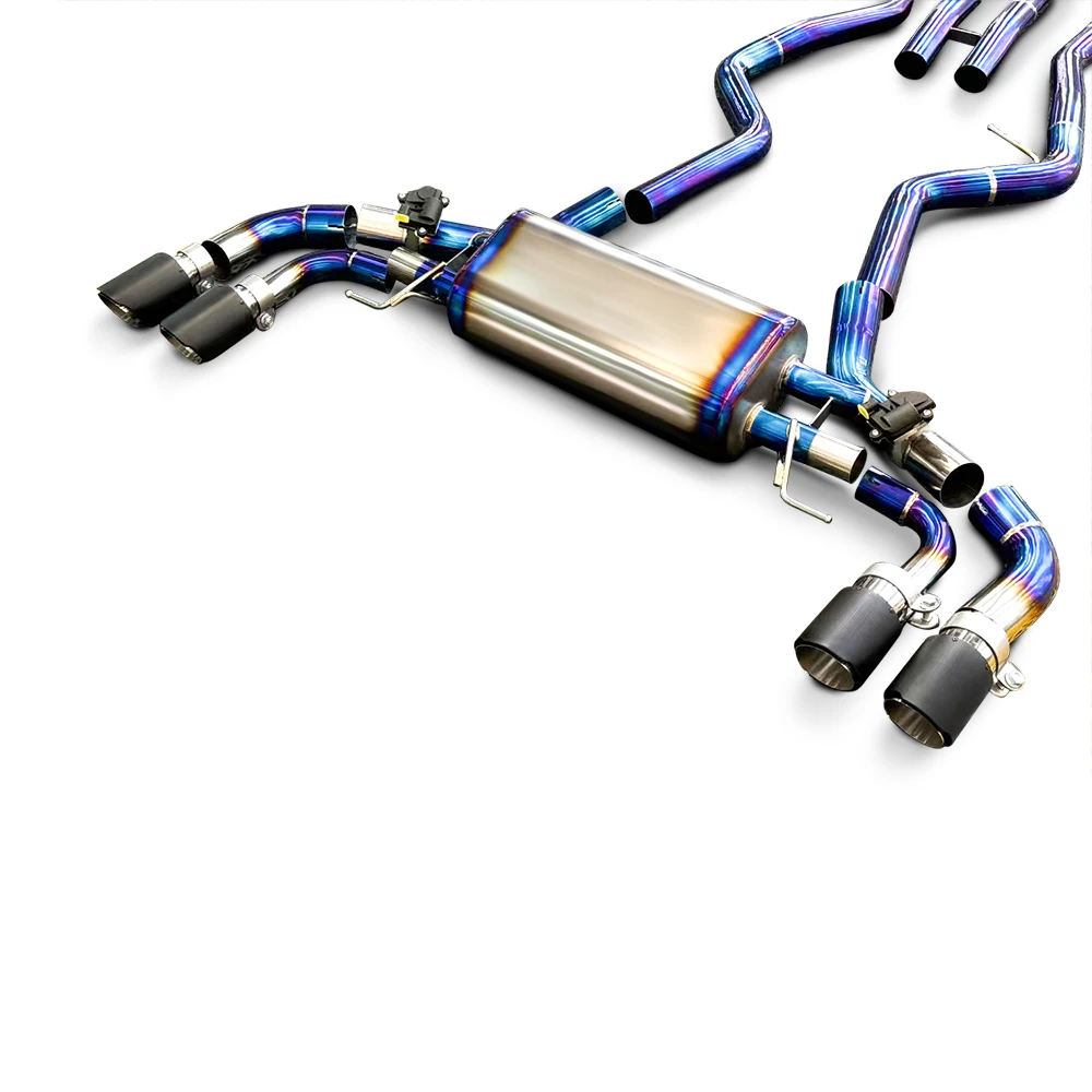 Titanium Exhaust System Suitable for BMW M340/M340i 3.0T 2019-2023 Muffler Exhaust Pipe with Valve Cat-Back Exhaust
Titanium Exhaust System Suitable for BMW M340/M340i 3.0T 2019-2023 Muffler Exhaust Pipe with Valve Cat-Back Exhaust