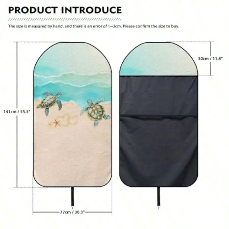 Waterproof Terry Cloth Car Seat Cover With Sea Turtle Design For Beach Gym Use
Waterproof Terry Cloth Car Seat Cover With Sea Turtle Design For Beach Gym Use