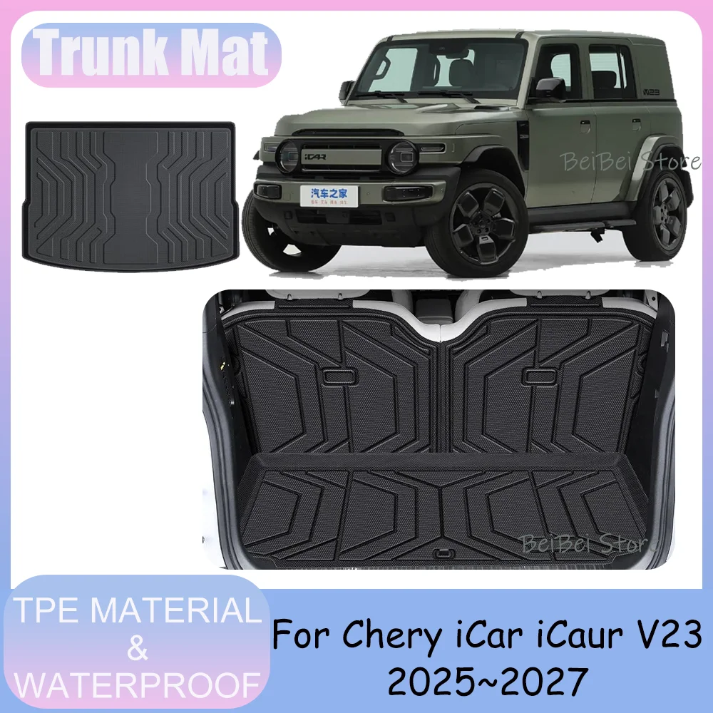 For Chery iCar iCaur V23 2025~2027 2026 Car TPE Waterproof Trunk Mat Trunk Cover Backrest Pad Protection Interior Accessories
For Chery iCar iCaur V23 2025~2027 2026 Car TPE Waterproof Trunk Mat Trunk Cover Backrest Pad Protection Interior Accessories