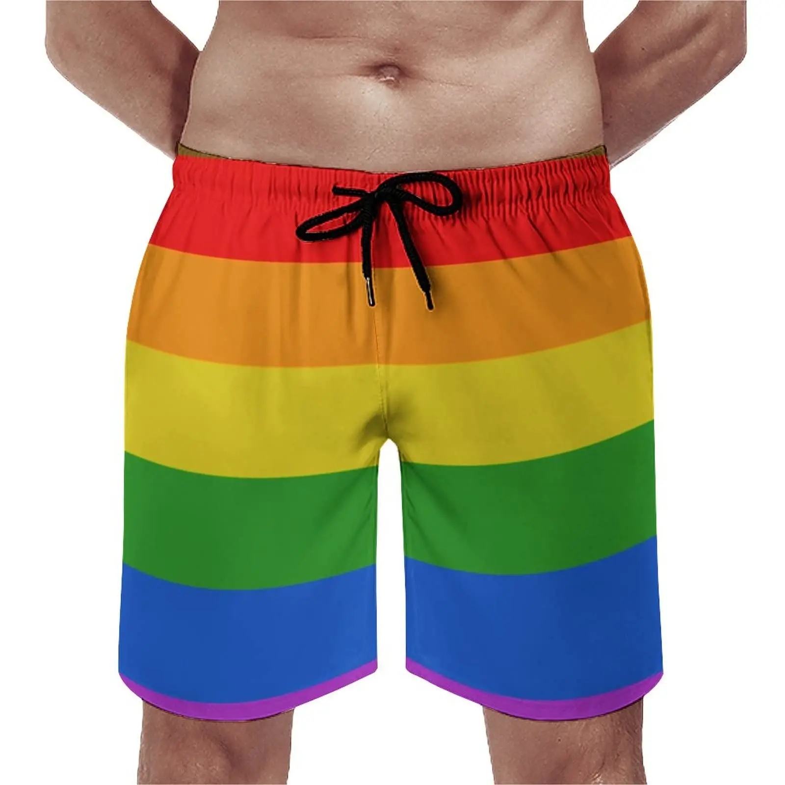 Радужные пляжные шорты для геев ЛГБТ с 3D принтом, мужские летние гавайские повседневные брюки для доски, большие купальники для серфинга, плавки, детская одежда 
Радужные пляжные шорты для геев ЛГБТ с 3D принтом, мужские летние гавайские повседневные брюки для доски, большие купальники для серфинга, плавки, детская одежда