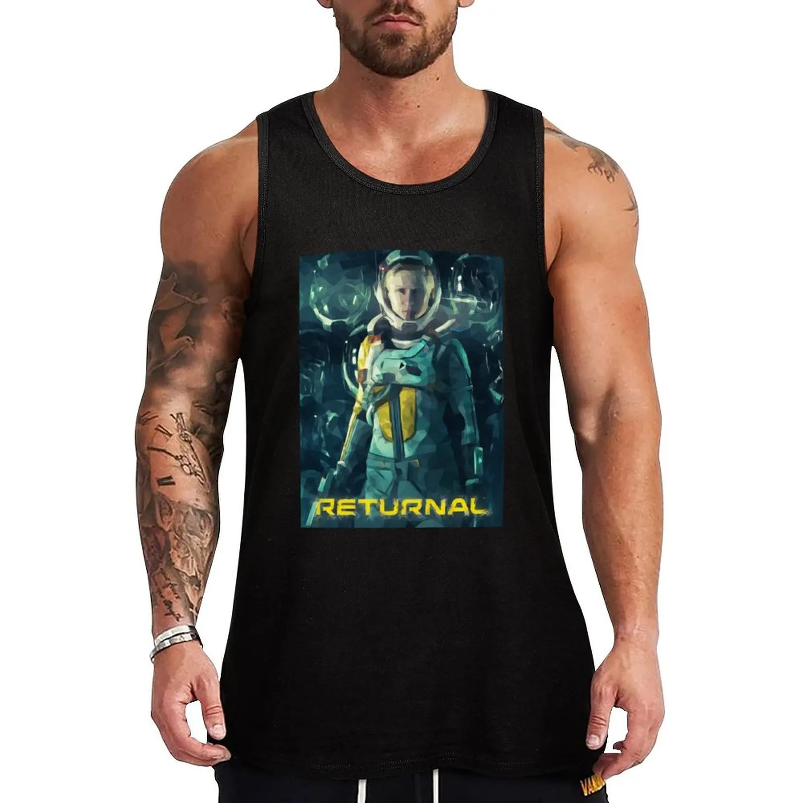 Returnal Game Low Poly Fun Art For Ps5 And Pc New Release Tank Top Men's vest Men's summer vest cool things
Returnal Game Low Poly Fun Art For Ps5 And Pc New Release Tank Top Men's vest Men's summer vest cool things