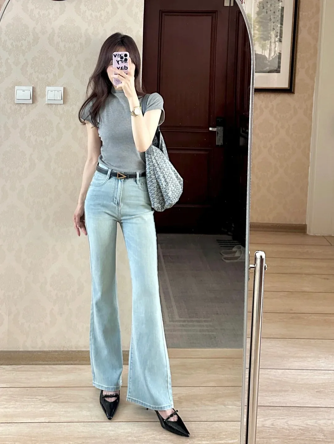 new spring autumn brand female women girls high street flare jeans
new spring autumn brand female women girls high street flare jeans