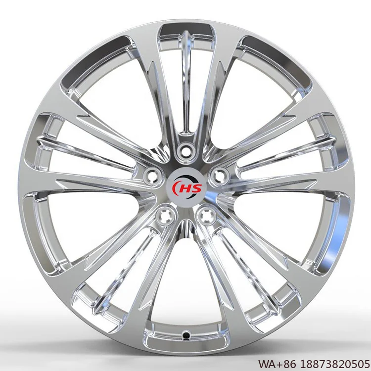 Custom Silver Chrome Wheels OEM 5x120 20 Inch Monoblock Alloy Forged Wheels for CT5 Camaro ZL1
Custom Silver Chrome Wheels OEM 5x120 20 Inch Monoblock Alloy Forged Wheels for CT5 Camaro ZL1