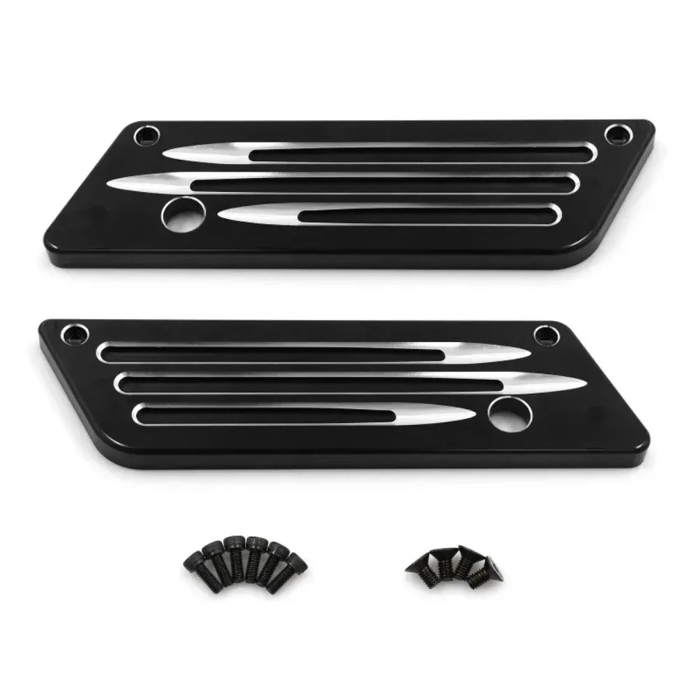 Saddlebag Saddle Bag Latch Covers Black Compatible for Davidson Touring Street Glide, Electra Glide, Road Glide 1993-2013
Saddlebag Saddle Bag Latch Covers Black Compatible for Davidson Touring Street Glide, Electra Glide, Road Glide 1993-2013