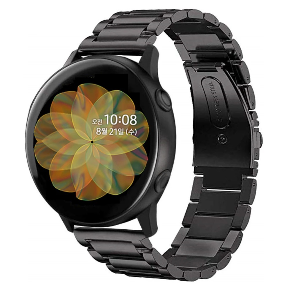 For Samsung Galaxy Watch Active 2 40mm Bands Active2 44mm Band 20mm 22mm Stainless Steel Strap bracelet for Galaxy Watch 46mm
For Samsung Galaxy Watch Active 2 40mm Bands Active2 44mm Band 20mm 22mm Stainless Steel Strap bracelet for Galaxy Watch 46mm