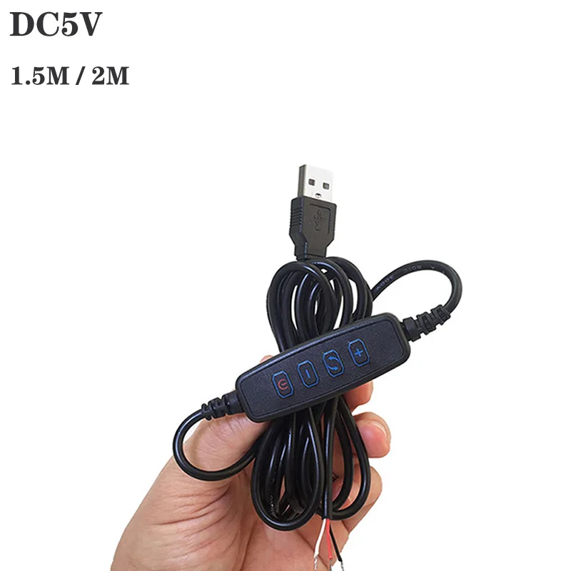 USB 5V LED Tri-color Dimming Color Switch Cable Dimmer 4-Key Controller 2CH For Low Voltage LED CCT Bicolor Light 2Colors
USB 5V LED Tri-color Dimming Color Switch Cable Dimmer 4-Key Controller 2CH For Low Voltage LED CCT Bicolor Light 2Colors