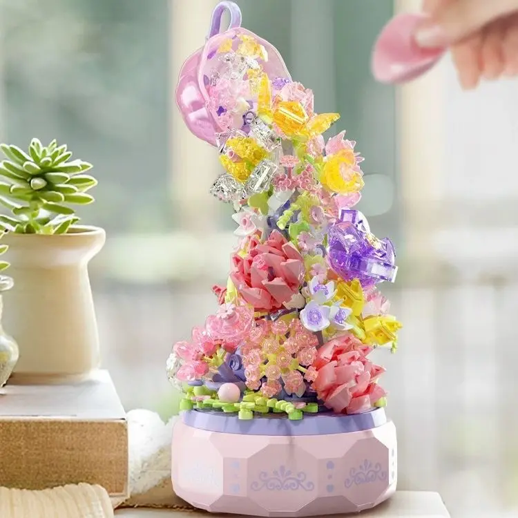 Children's Educational Crystal Building Block Flower Assembly Ornaments Girls Valentine's Day Gift NO.611081
Children's Educational Crystal Building Block Flower Assembly Ornaments Girls Valentine's Day Gift NO.611081