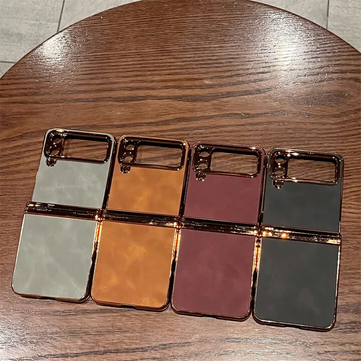 For Samsung Z Flip4 Phone Case Z Flip3 Foldable Screen W23 Flip Sheepskin Electroplating High-end Ultra-thin Protective Cover
For Samsung Z Flip4 Phone Case Z Flip3 Foldable Screen W23 Flip Sheepskin Electroplating High-end Ultra-thin Protective Cover