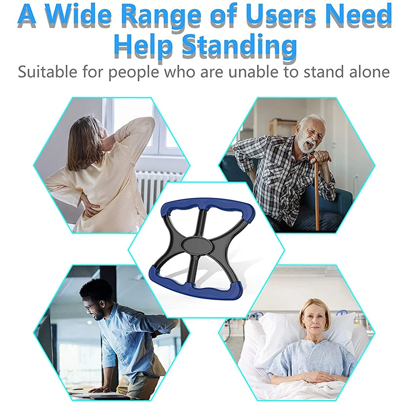 Assisted Lift Standing Grip Tool No-Slip Lift Assist Standing Aid Stand Auxiliary Tool For Elderly Handicapped Patient
Assisted Lift Standing Grip Tool No-Slip Lift Assist Standing Aid Stand Auxiliary Tool For Elderly Handicapped Patient