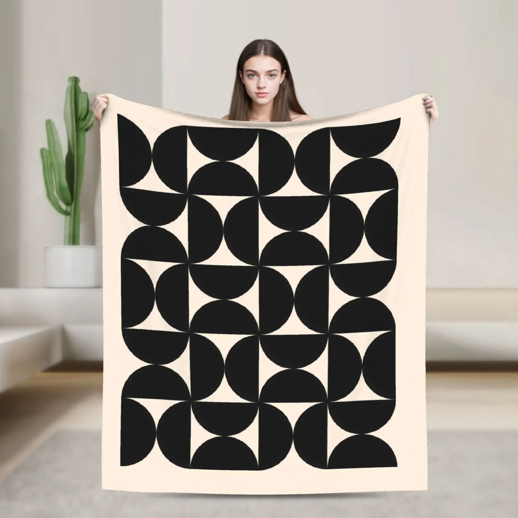 Bauhaus Modern Geometric Pattern Warm Soft Blanket Picnic Plush Bedding Throws Living Room Flannel Bedspread Sofa Bed Cover
Bauhaus Modern Geometric Pattern Warm Soft Blanket Picnic Plush Bedding Throws Living Room Flannel Bedspread Sofa Bed Cover