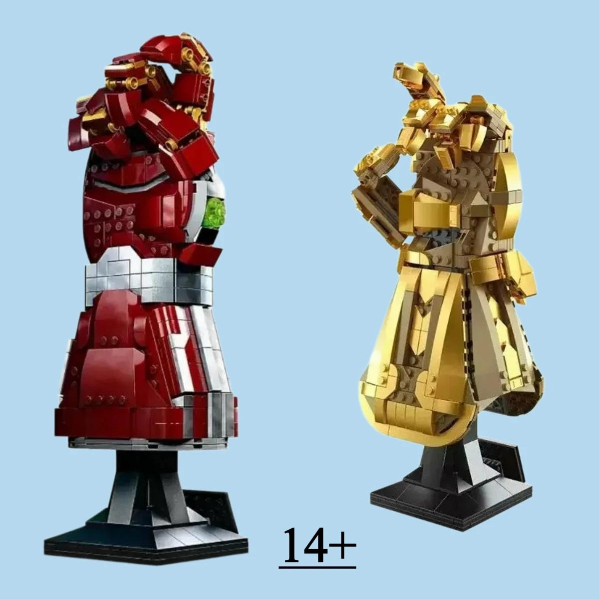 Hot Toys Marvel Iron Man Infinity Gauntlet Glove Model Compatible 76223 76191 Building Blocks Bricks Ornament Snap Gifts Kids
Hot Toys Marvel Iron Man Infinity Gauntlet Glove Model Compatible 76223 76191 Building Blocks Bricks Ornament Snap Gifts Kids
